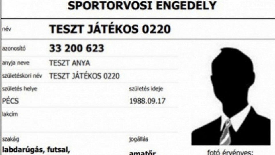 Fénykép érvényesség ellenőrzése
